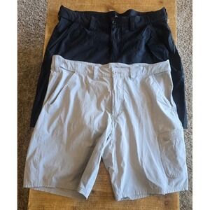 HUK shorts bundle of 2 black and gray mens size XXL